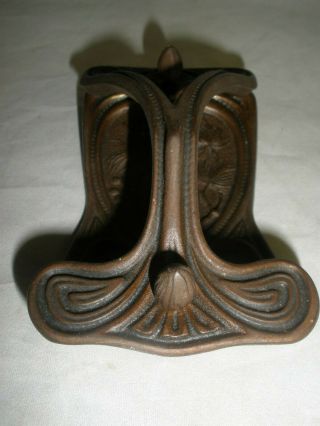 Antique Art Nouveau Bronze Ink Blotter,  Owl 3
