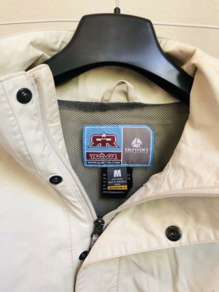 Rare Old School Burton Snowboard Shell Jacket Half - zip Buttons And Pooch Pocket 2