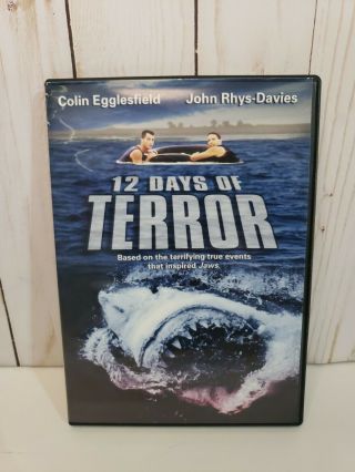 12 Days Of Terror (dvd,  2004) Shark True Story John Rhys - Davies Rare