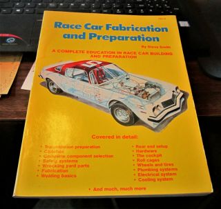 Race Car Fabrication And Preparation By Steve Smith Rare Book