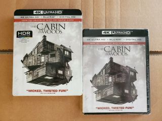 Cabin In The Woods: W/rare Oop Slipcover (4k Ultra Hd & Blu - Ray) No Code