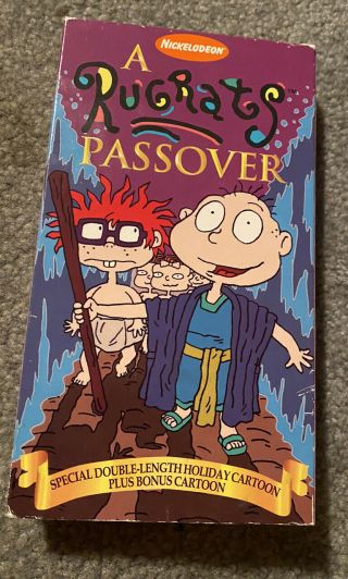 Rugrats - A Rugrats Passover (rare Nickelodeon Vhs,  1996)