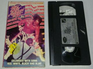 Rare Wcw The Great American Bash 95 Vhs 1995 Vintage Wwf Wwe Ppv - Ric Flair