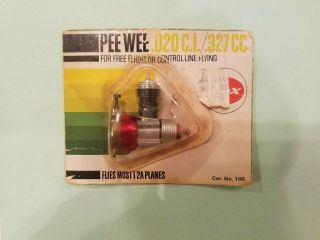 Nos Vintage Cox Pee Wee.  020 C.  I.  /.  327cc 100 Rare In Package
