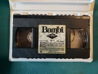Rare Black Diamond Classics Walt Disney ' s Bambi 942 (VHS,  1989) 2