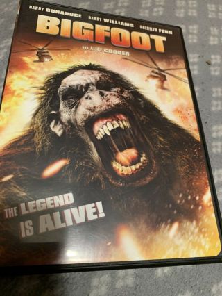 Bigfoot Rare Horror Dvd Alice Cooper Danny Bonaduce Sherilyn Fenn