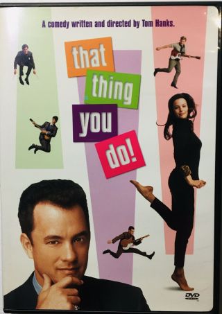 That Thing You Do (dvd - 2001) Rare Oop Tom Hanks,  Liv Tyler