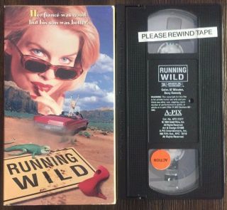 Running Wild Vhs (apx 21077,  A - Pix,  1994) Rare 6246
