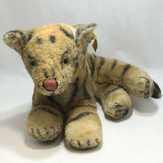 Rare Vintage Designed By Character Novelty Company Bengal Tiger Plush Stuffy