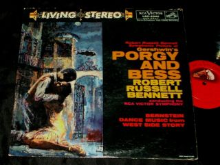 Rca Living Stereo Lsc - 2340 Porgy And Bess West Side Story Lp Rare 1st 1s/1s