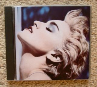 Madonna True Blue Cd Target Era West Germany Sire 9 25442 - 2 La Isla Bonita Rare