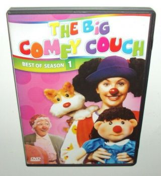 Big Comfy Couch Dvd Best Of Season 1 Loonette Molly Granny Garbanzo Rare Oop