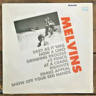 Melvins ‎– 8 Songs Lp 1991 Rare Metal Grunge C/z Amrep Nirvana Vinyl