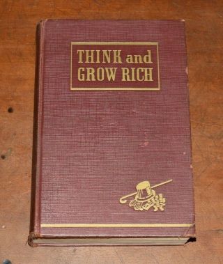 Rare 1939 Think And Grow Rich By Napoleon Hill - Great Book -