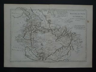 1787 Bonne Desmarest Atlas Map Persia - Georgia - Royaume De Perse Et Georgie