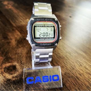 Rare Vintage 1982 Casio Dw - 1000 Diver Watch Pre G Shock Made In Japan Module 280