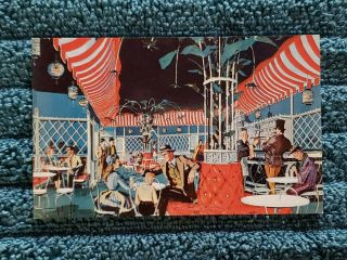 Disneyland Rare Ice Cream Parlor Rendering Vintage Post Card