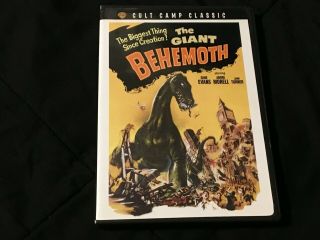 The Giant Behemoth Dvd Rare Oop Sci Fi Monster Cult Camp Classic