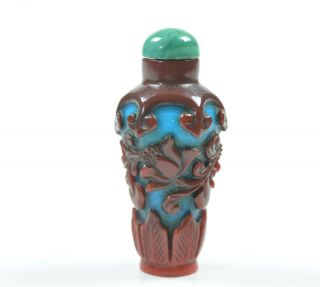 A Very Rare Chinese Peking Glass Snuff Bottle