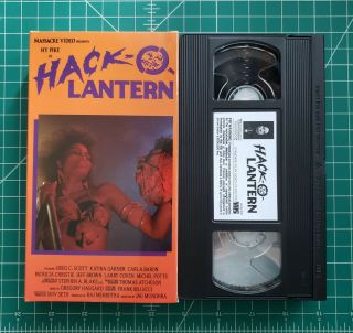 Hack - O - Lantern Vhs Horror Gore Massacre Video Rare Htf Oop