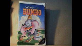 Rare.  Black Diamond Vhs Dumbo.  With Walt Disney Home Video Seal - See Pictures