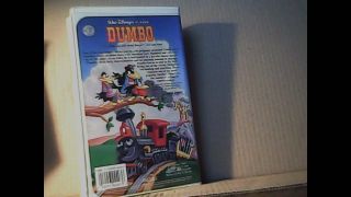 RARE.  BLACK DIAMOND VHS Dumbo.  with Walt Disney Home Video Seal - See Pictures 3