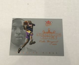 Kobe Bryant - 04 - 05 Fleer Ultra Scoring Kings Rare Insert Gem Hot Lakers