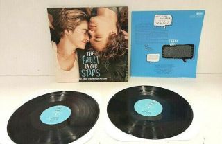The Fault In Our Stars - 2014 Soundtrack - Rare Double Lp Vinyl Record - Oop