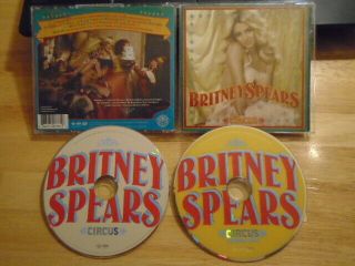 Rare Oop Deluxe Britney Spears Cd Dvd Circus Bonus Tracks Poster Kesha Womanizer