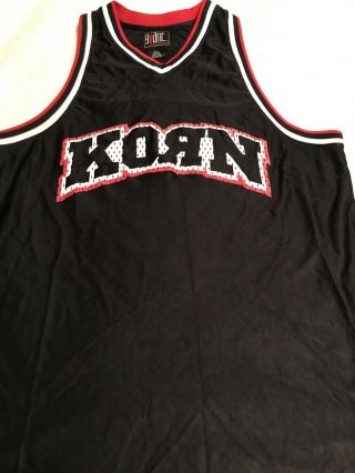 Rare Vintage Korn Life Is Peachy Concert Basketball Jersey Xl Giant