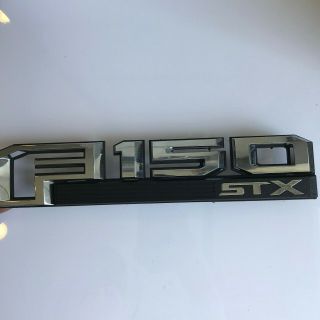 2015 2016 2017 Ford F150 F - 150 Stx Fender Emblem Badge Oem Rare