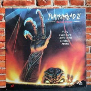 [g] Pumpkinhead Ii: Blood Wings Laserdisc [1994] Rare
