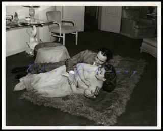 Vintage 1941 Myrna Loy William Powell Wrestle Love Crazy Rare Rejected Photo
