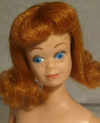 Vintage Barbie Friend Midge Titian/redhead Sl Mattel 1960s