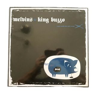 Rare Oop Melvins / King Buzzo Split Ep Splatter Vinyl Cond Sleep Neurosis