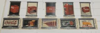 Rare 1997 Sprint Coca Cola $5 Phone Cards Score Board Complete Full Set Of 10 Ad