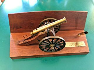 Signal Cannon Made In 1967 To Be As Paper Weight & Pen Holder 3rd Place Win