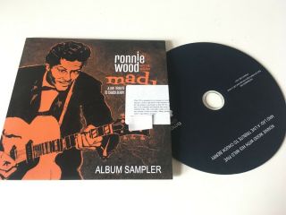 Ronnie Wood Very Rare 2019 Promo Cd Album Sampler Mad Lad.  Rolling Stones