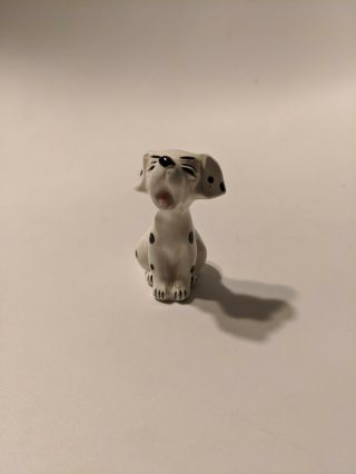 RARE Vintage Disney 101 Dalmations Ceramic Puppy Dog Figurine Japan 2