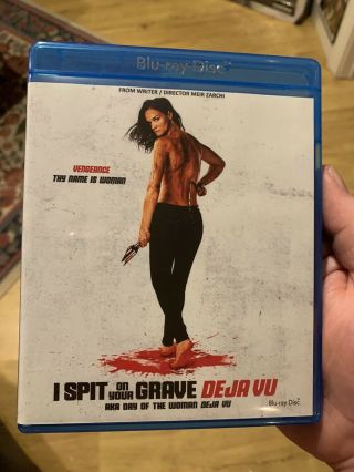 I Spit On Your Grave: Deja Vu Blu - Ray 2019 Official Release Bd - R Format Oop Rare