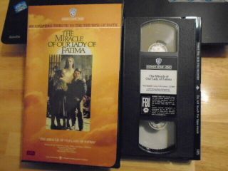 Rare Oop The Miracle Of Our Lady Of Fatima Vhs Film 1952 Sherry Jackson Family