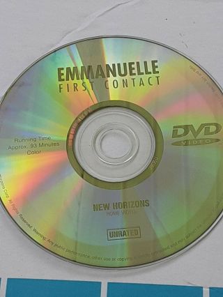 Emmanuelle In Space First Contact Dvd Disc Only Erotic Rare Dvd