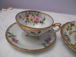 tea cups and saucers - Napco & Shafford 2