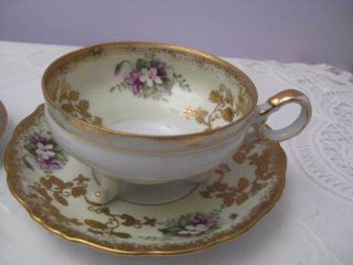 tea cups and saucers - Napco & Shafford 3