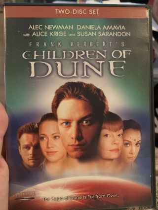 Children Of Dune,  Rare Dvd,  Out Of Print,  Oop,  2 Disc Set,  2003 Mini Series