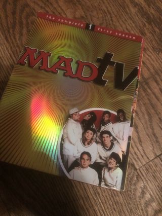 Madtv - The Complete First Season 1 Dvd 2004 3 Disc Set Mad Tv Rare Oop