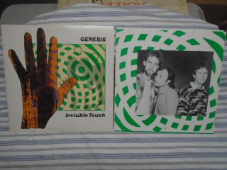 Rare 1st Press Genesis Lp Vinyl Invisible Touch 1986 Phil Collins Mike Mechanics