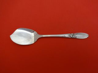 White Orchid By Community Plate Silverplate Jelly Server 6 1/8 "
