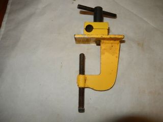 Amf Float - Lock Drill Press Vise Table Clamp Rare