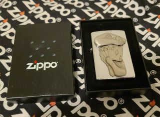 Zippo Lighter Barrett Smythe Full House Surprise Rare Sticker